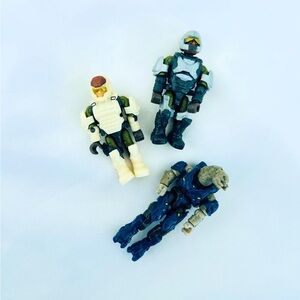Mini Halo Mega Bloks Figures ~ Lot of 3 | Toys Video Game